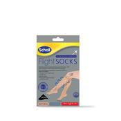 Scholl Compression Flight Socks Cotton Feel : Sheer image
