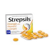 Strepsils Orange with Vitamin C Lozenges image