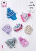 King Cole Cherish Hats 6 months - 4 years 5200 image