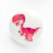 Novelty Children's Buttons Post 15mm - Dinosaur image