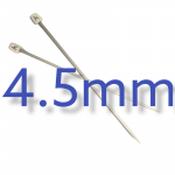 Standard Straight Needles 2mm -25mm x 30cm - 4.5mm