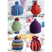 King Cole DK Tea Cosy Patterns x 6 9014 image