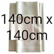 Undyed Natural 100% Superwash Merino Fabric 160gm/sqm - 140cm x 140cm