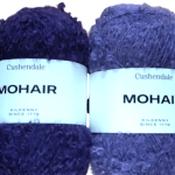 Two Ball Mohair Shlanket Kit - Aubergine Blackcurrant