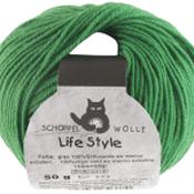 Schoppel Wolle Life Style 100% Extra Fine Merino 155m 50gm - Green