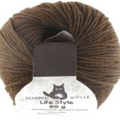 Schoppel Wolle Life Style 100% Extra Fine Merino 155m 50gm - Chocolate