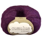 Fyberspates Cumulus Suri Alpaca Mulberry Silk 150m 25gm - 922 Aubergine image