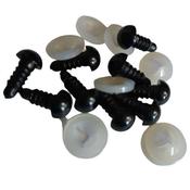 Toy Safety Eyes Solid Black 9mm image