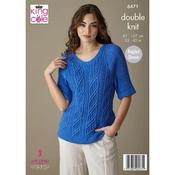 King Cole Cottonsoft DK Sweater and Top 6471