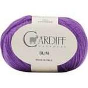 Cardiff Slim Cashmere 338m 25gm - 743 Porpora