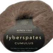 Fyberspates Cumulus Suri Alpaca Mulberry Silk 150m 25gm - 945 Clay image
