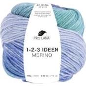 Pro Lana Ideen 123 100% Merino 250m 100gm - 10 Blue Aqua Lilac
