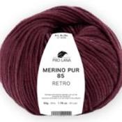 Pro Lana 85 Retro 100% Extra Fine Merino 85m 50gm - Burgundy 1138