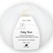 Pro Lana Baby Micro DK 155m 50gm - White 01