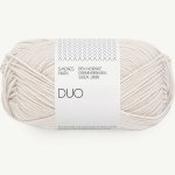 Sandnes Garn Duo 55% Merino 45% Cotton DK Yarn 112m 50g - Morning Mist 1015
