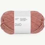 Sandnes Garn Duo 55% Merino 45% Cotton DK Yarn 112m 50g - Marled Terracotta 3543