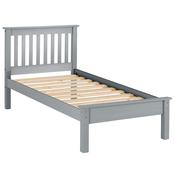 Oxford - Smokey Grey Single Bed Frame (3ft) image