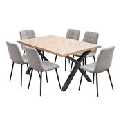 Sigrid - Contemporary Oak Dining Table &amp; Helsinki Chairs image