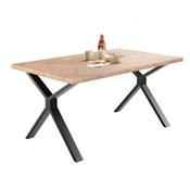 Sigrid - Contemporary Oak Herringbone Veneer Rectangular Dining Table