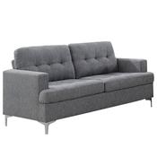 Halo - Grey Fabric 3 Seater Sofa