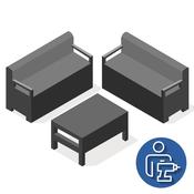 Garden Set Assembly