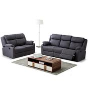 Jonas 3+2 Reclining Suite Dark Grey