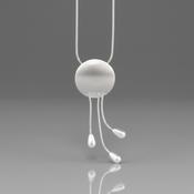 Raindrops Pendant - Sterling Silver image