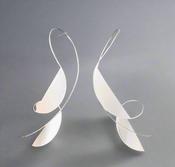 Swan earrings