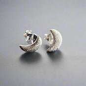 Gealach - Moonlight Stud Earrings