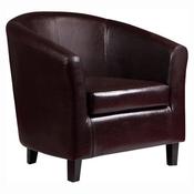 Tub Chair Dark Brown