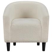 Cream Fabric Tub Chair