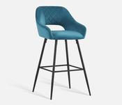 Virona Teal Bar Stool