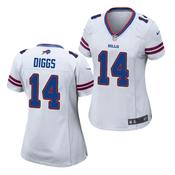 Women's Buffalo Bills Stefon Diggs Game Jersey White image