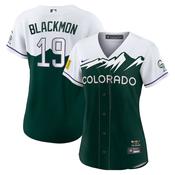 Women's Colorado Rockies Charlie Blackmon City Connect Replica Jersey - Green image