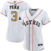 Women's Houston Astros Jeremy Pena World Series Champions Replica Jersey - White image