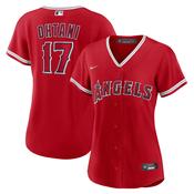 Women's Los Angeles Angels Shohei Ohtani Player Jersey - Red image