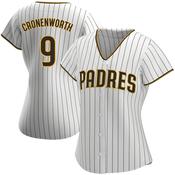 Women's San Diego Padres Jake Cronenworth Cool Base Replica Home Jersey - White image