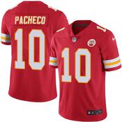 Men's Kansas City Chiefs Isiah Pacheco Vapor Jersey - Red image