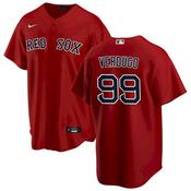 Youth Boston Red Sox Alex Verdugo Cool Base Replica Jersey Red image