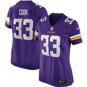 Women's Minnesota Vikings Dalvin Cook Player Game Jersey Purple image