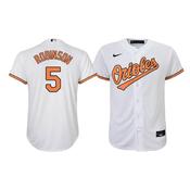 Youth Baltimore Orioles Brooks Robinson Replica Home Jersey - White image