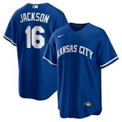 Men's Kansas City Royals Bo Jackson Alternate Cooperstown Collection Player Jersey - Royal image