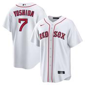 Youth Boston Red Sox Masataka Yoshida Cool Base Replica Home Jersey - White image