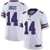 Youth Buffalo Bills Stefon Diggs Game Vapor Jersey White image