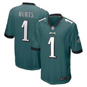 Men's Philadelphia Eagles Jalen Hurts Team Game Jersey Midnight Green image