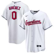 Youth Cleveland Guardians Andres Gimenez Cool Base Replica Home Jersey - White image