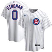 Men's Chicago Cubs Marcus Stroman Cool Base Replica Home Jersey - White image