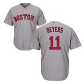 Mens Boston Red Sox Rafael Devers Cool Base Replica Jersey Grey image