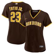 Women's San Diego Padres Fernando Tatis Jr. Road Player Jersey - Brown image