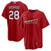 Men's St. Louis Cardinals Nolan Arenado Alternate Official Player Jersey - Red image